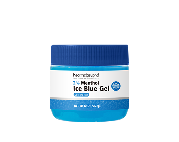 Gel azul gelo mentol 2%