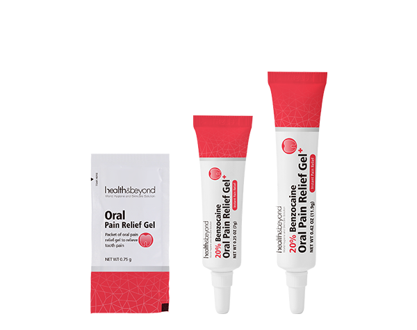 Gel para alívio da dor oral