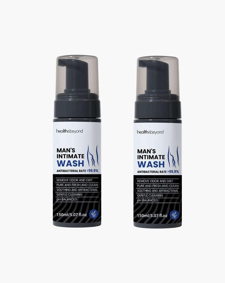 Sabonete íntimo de espuma masculino