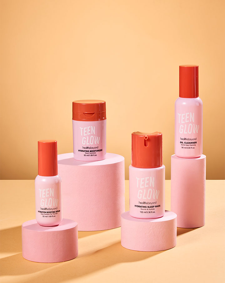 M&aacute;scara de dormir hidratante para adolescentes