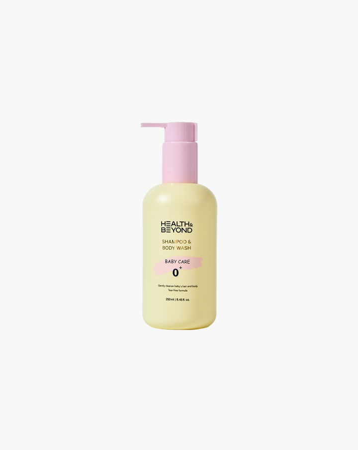 Shampoo e sabonete l&iacute;quido para beb&ecirc;s a partir de 0 anos