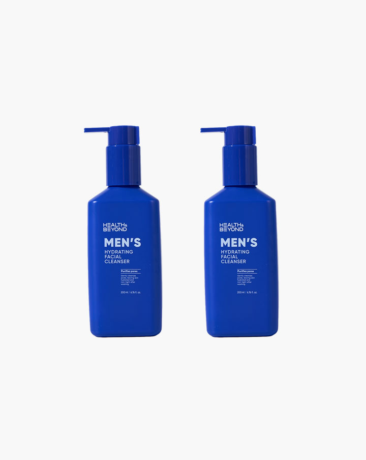 Sabonete facial hidratante masculino