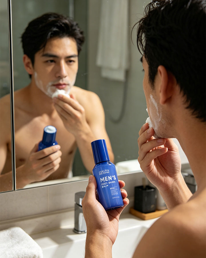 B&aacute;lsamo p&oacute;s-barba masculino