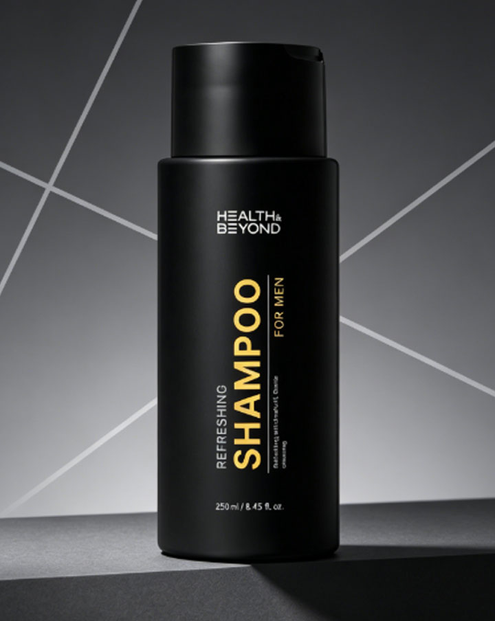 Shampoo refrescante masculino