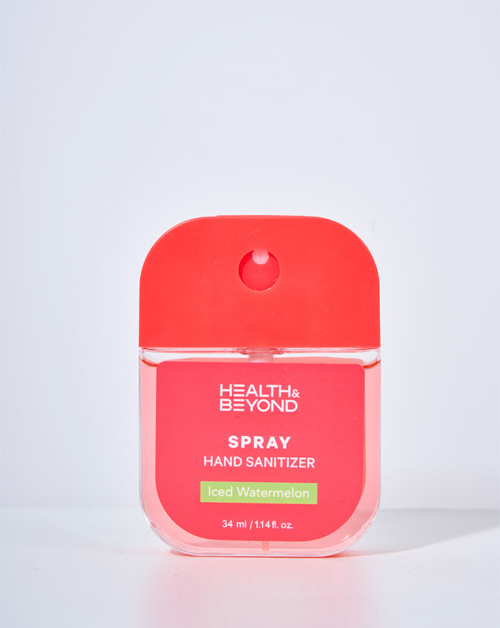 Spray para as m&atilde;os com &aacute;lcool 62% p/p