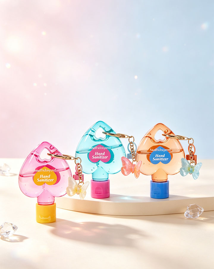 Gel desinfetante para as m&atilde;os port&aacute;til para pendurar