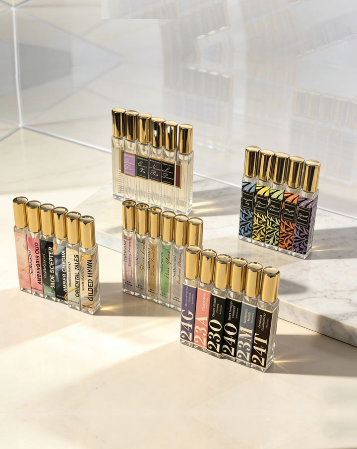 Coleção de Perfumes Oriental Silk