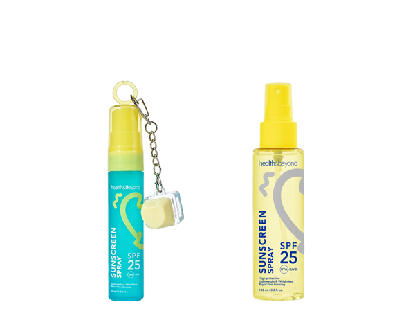 Spray de protetor solar