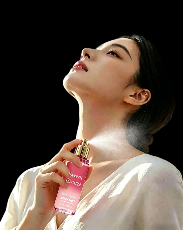 Body Mist com 3% de fragr&acirc;ncia