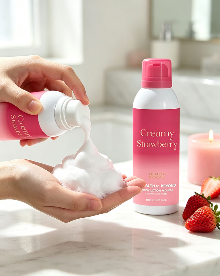 Mousse de Lo&ccedil;&atilde;o Corporal