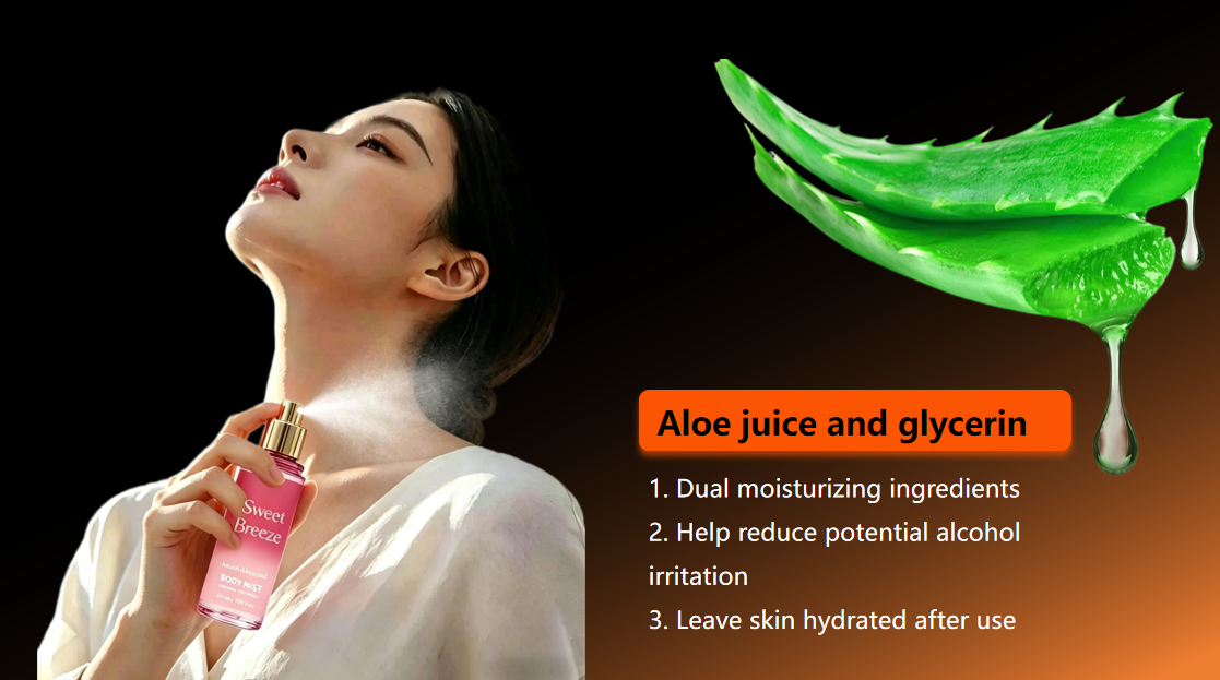 Suco de aloe vera e glicerina Aloe juice and glycerin